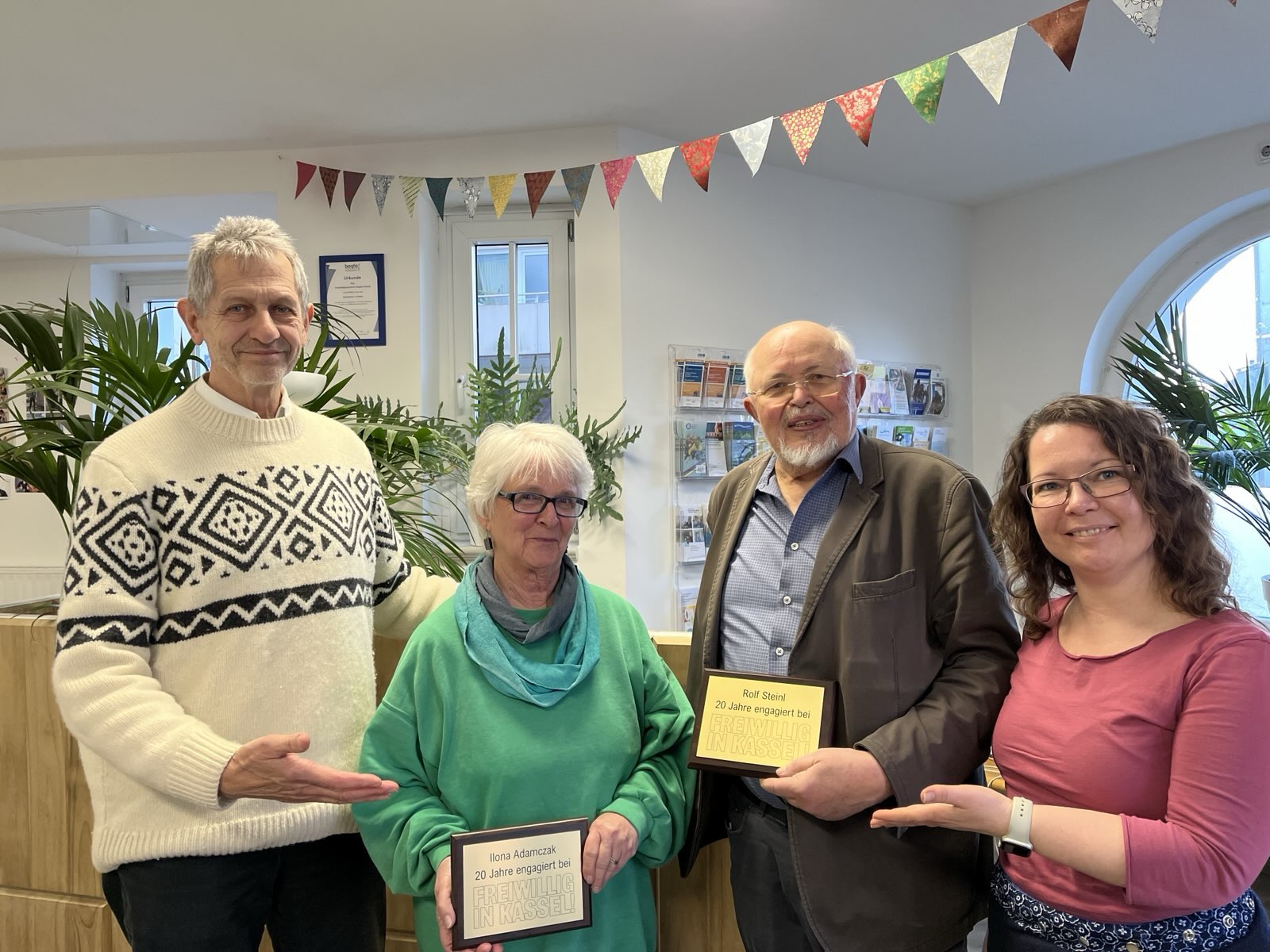 Danke für 20 Jahre Engagement